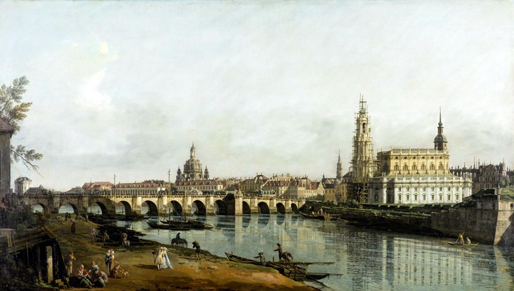 Historical view of Dresden