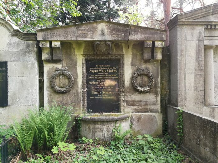 Grabstelle auf dem Nordfriedhof