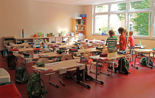 35. Grundschule - Blick in einen Klassenraum