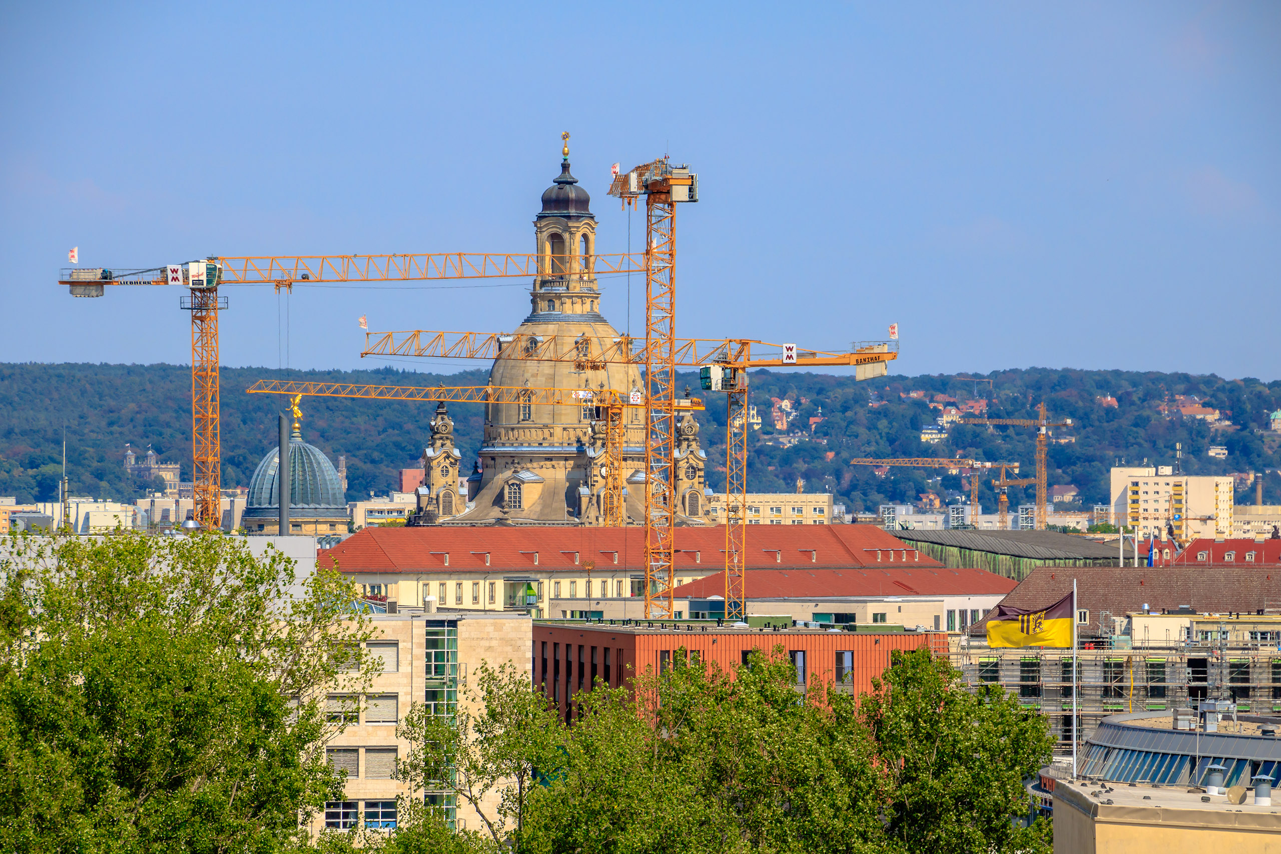 Bautätigkeit in der Landeshauptstadt Dresden