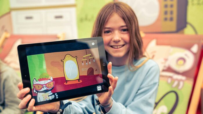 The game app " Katze Q" from the Dresden Cluster of Excellence aims to awaken interest in quantum physics among young students.
