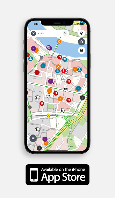 Dresden App pour iOS