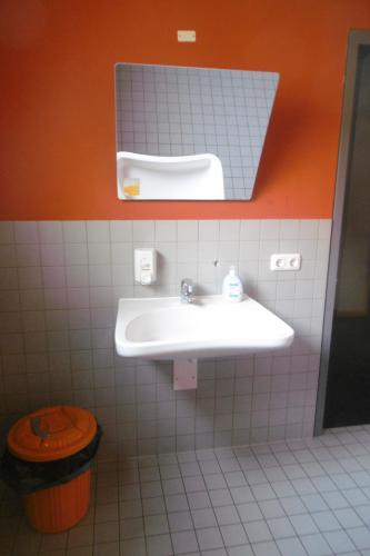 Rollstuhl-WC Hinterhaus