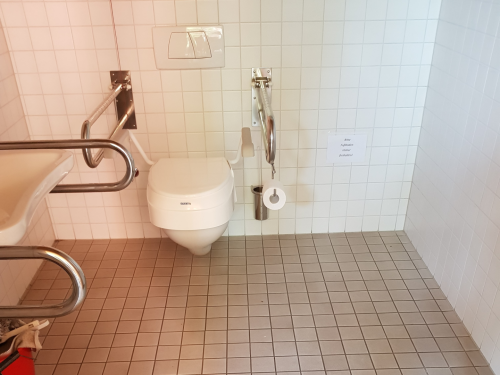 Rollstuhl-WC