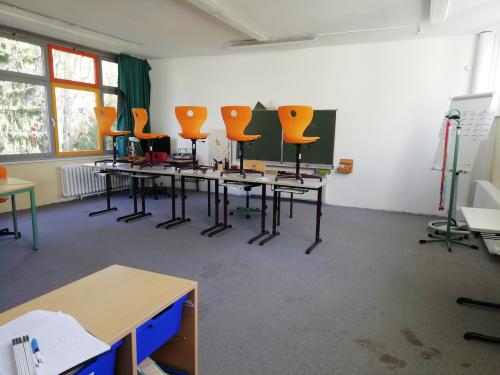 Unterrichtsräume Haus B (1. OG)