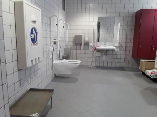 Rollstuhl-WC (Bereich Freibad)