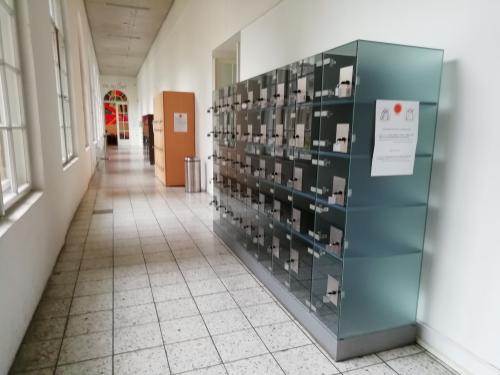 Garderobe / Schließfächer