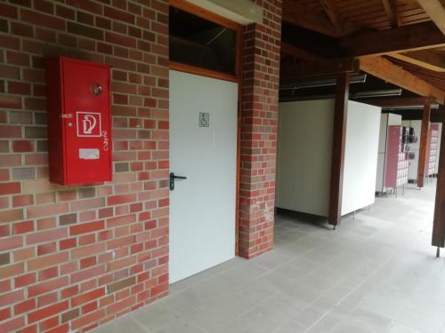 Rollstuhlgeeignete Dusche