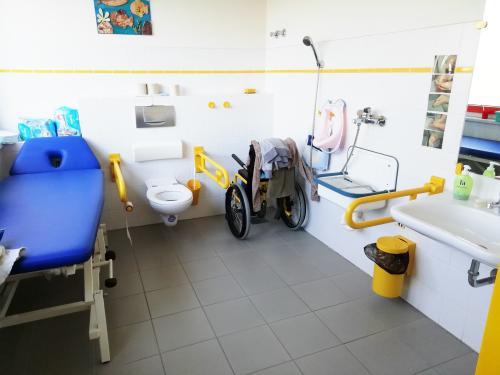 Rollstuhl-WC Jungen Haus C (2. OG)