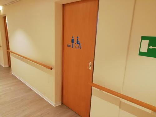 Rollstuhl-WC (Herren)