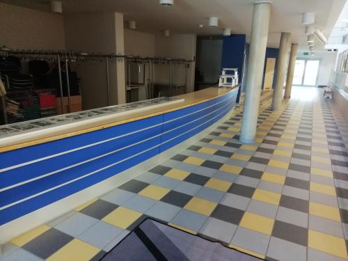 Garderobe Sprunghalle