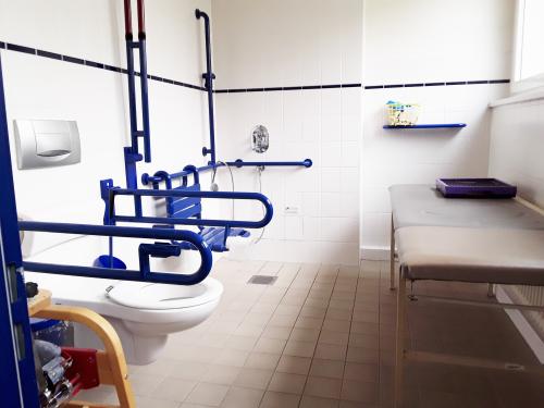 Rollstuhl-WC Haus C (EG)