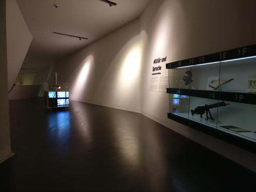 Ausstellungsbereich Sprache