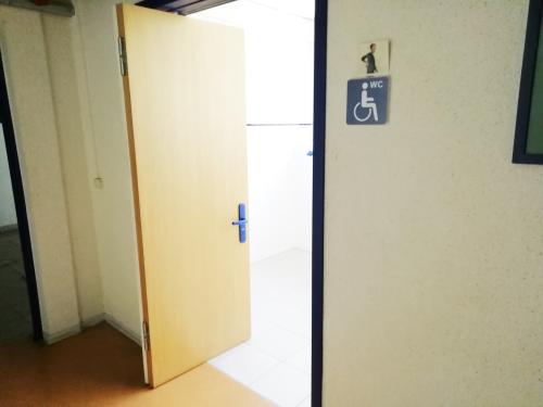 Rollstuhl-WC Jungen Haus C (UG)
