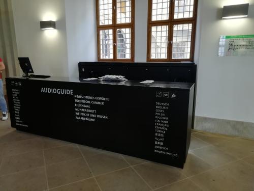 Ausleihpunkt Audioguides