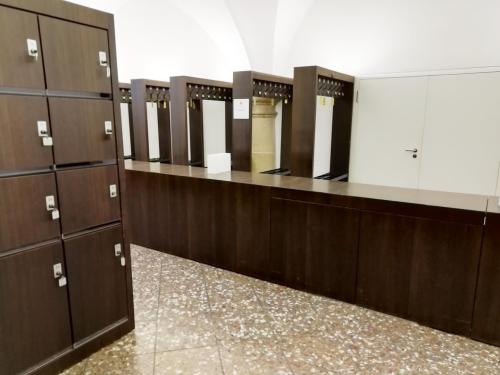 Garderobe / Schließfächer