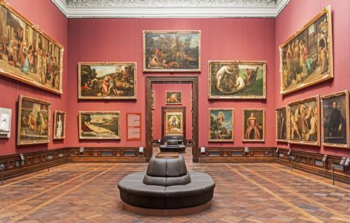 Bild von Old Masters Picture Gallery with Sculpture Collection until 1800