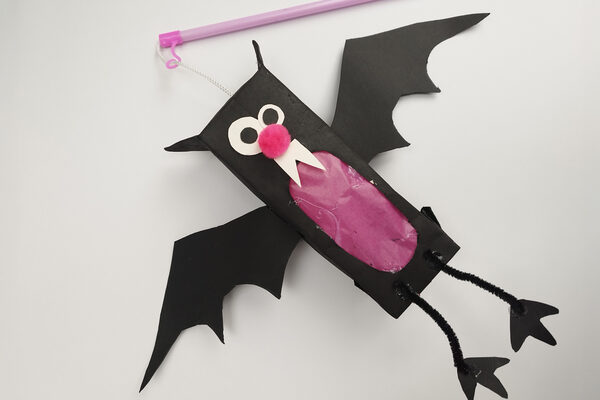 Bastelvorlage Feldermauslaterne