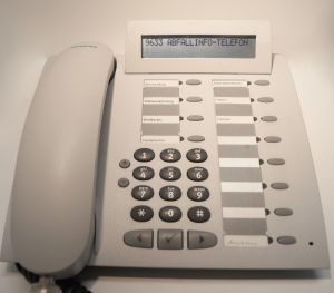 Bild zeigt ein Telefon