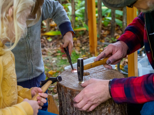 Herstellen von Kupferschmuck