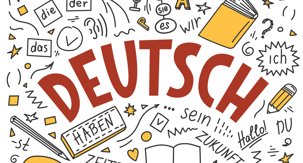 Ein Bild bestehend aus deutschen Wörtern