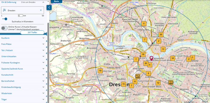 Screenshot von BAMF-NAvI