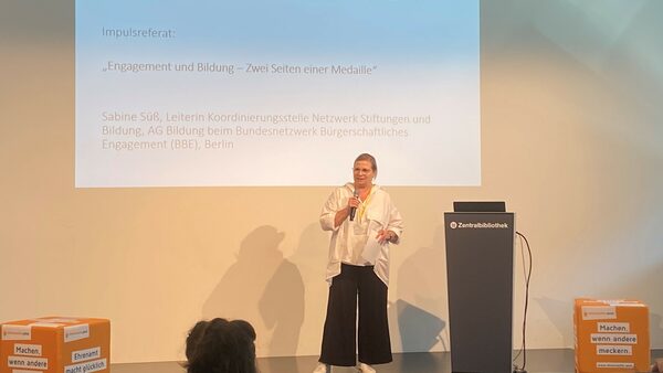 Thementag "Wissen ist Machen": Impulsreferat Sabine Süß