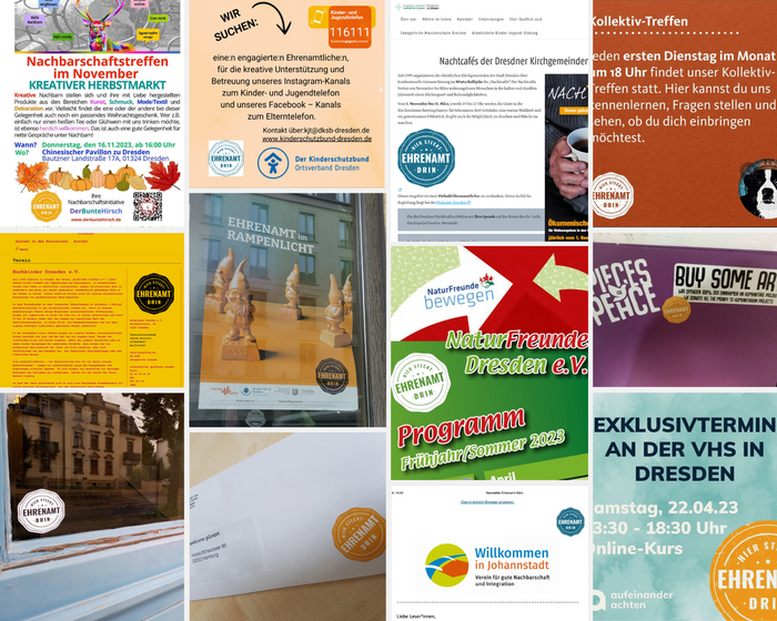 Nutzung des Ehrenamtssiegels Dresden 2025