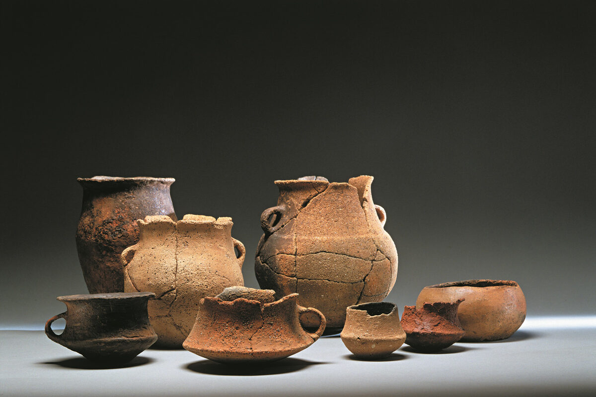 Archaeopfad Dresden, Frühbronzezeitliche Keramik