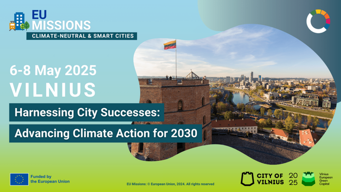 Teaserbild Cities Mission Conference 2025 in Vilnius, 6.-8.5.2025