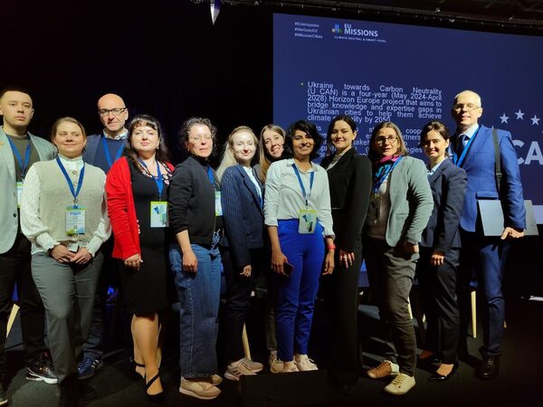 Das U_CAN-Team bei der Breakout Session des Ukraine-Clusters, Cities Mission Conference 2025