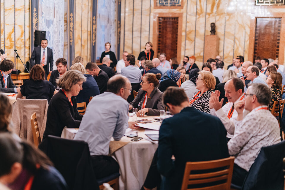 Diskussionsveranstaltung während der Jahrestagung