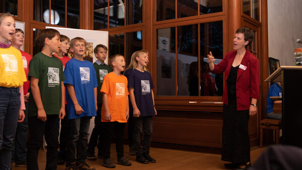 Der Chor der Freien Montessori-Schule Dresden