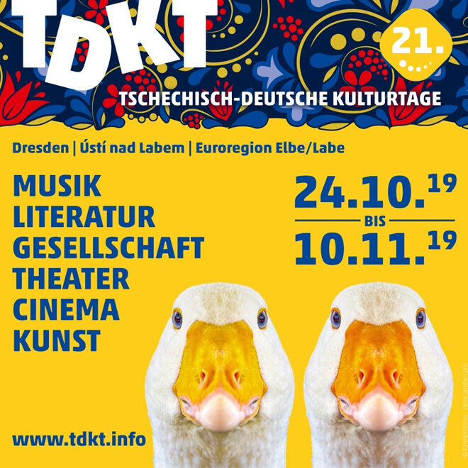 Poster zur 21. Ausgabe der Tschechisch-Deutschen Kulturtage