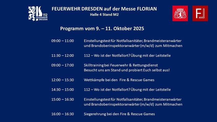 Unser Messeprogramm 2025