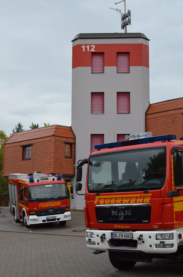 Einsatzfahrzeuge der STF Gorbiz