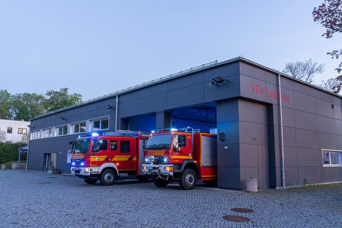 Feuerwehrgerätehaus der STF Lockwitz