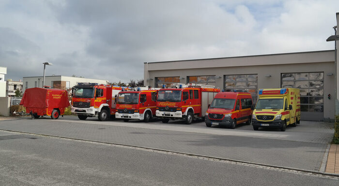 Einsatzfahrzeuge der STF Klotzsche
