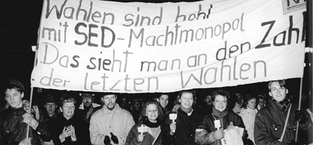 Demonstration am 20. November in Dresden