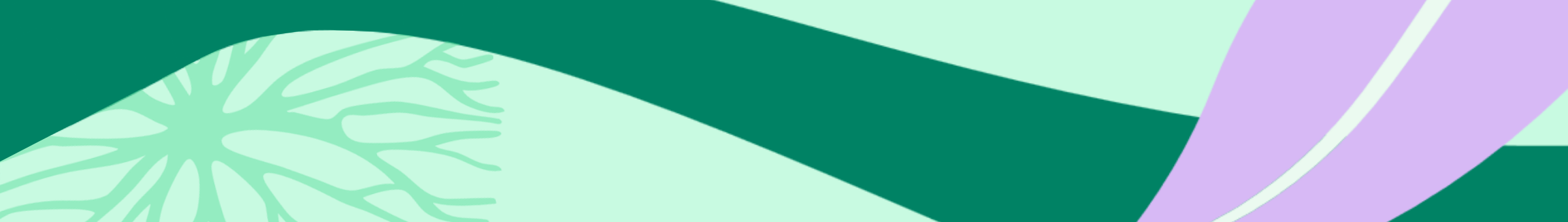 Grüne und lilafarbene Wellen