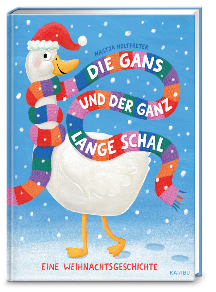 Buchcover des Buches "Die Gans und der ganz lange Schal"