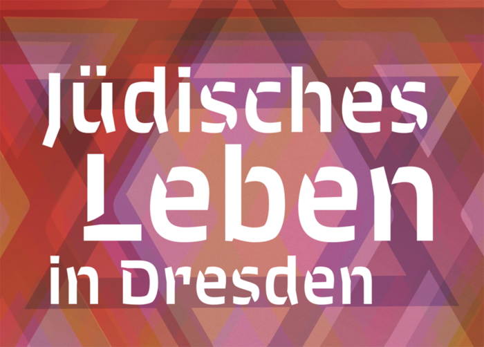 Ausschnitt aus einem Plakat mit dem Titel "Jüdisches Leben in Dresden"