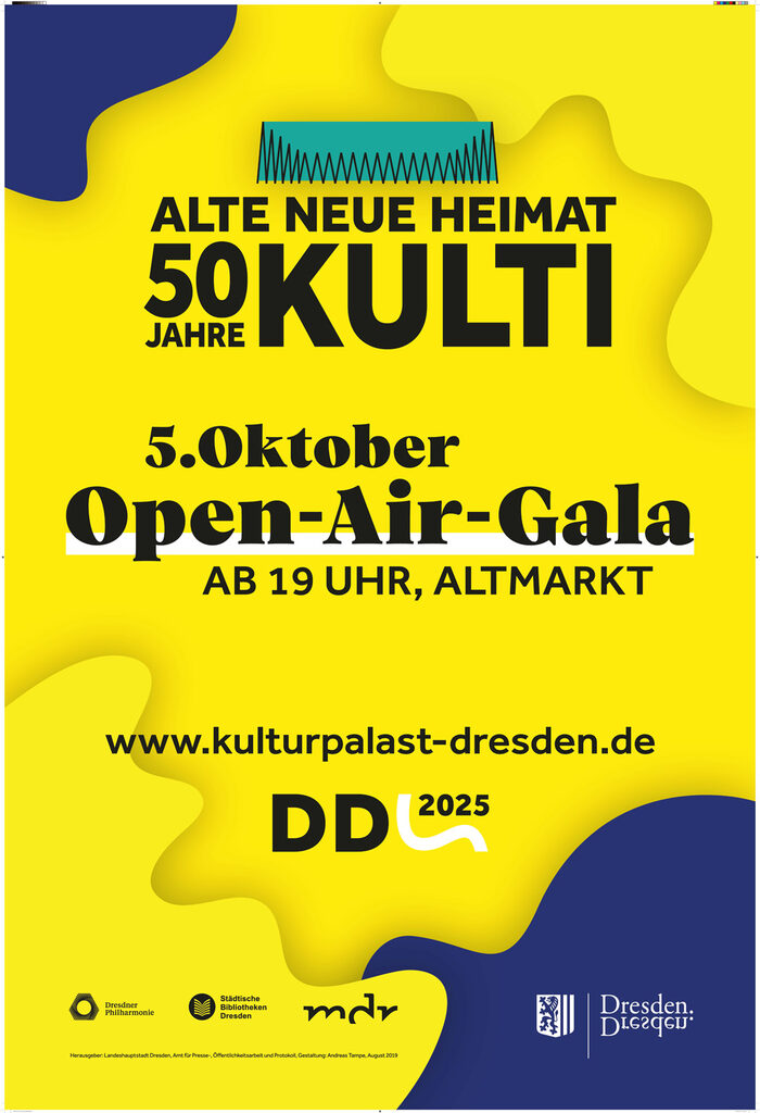 Plakat Alte Neue Heimat - 50 Jahre Kulti