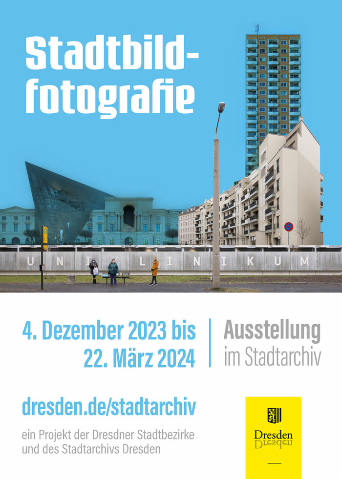 Plakat der neuen Ausstellung Stadtarchiv
