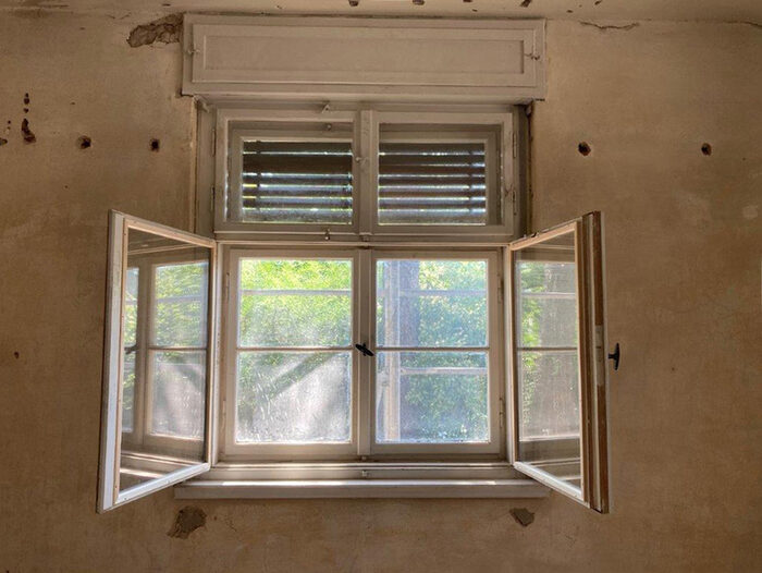 Historisches Kastenfenster