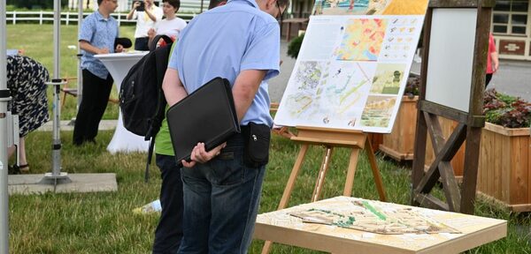 Modell zur Bundesgartenschau 2033