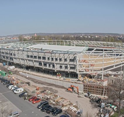 Um- und Ausbau Heinz-Steyer-Stadion