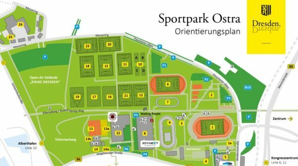 Orientierungsplan Sportpark Ostra