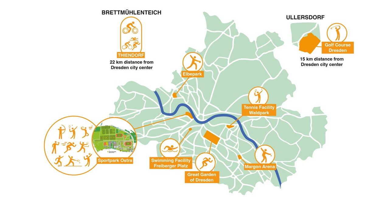 Übersicht der Veranstaltungsorte