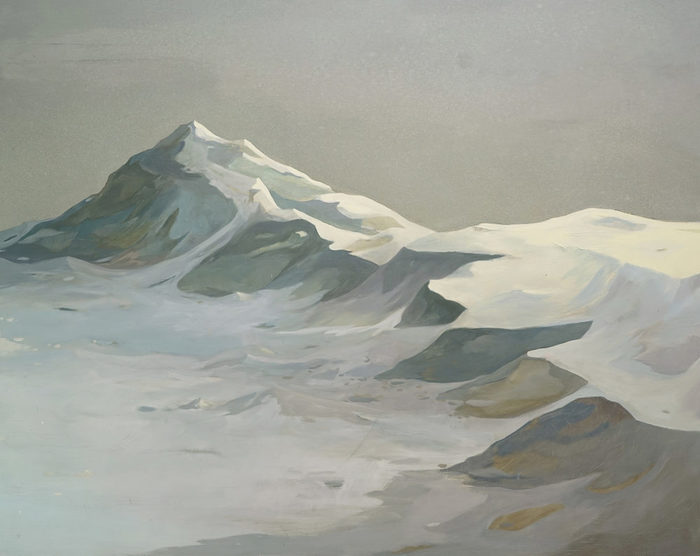 Julia Kreiner, o.T., Öl auf Leinwand, 2014, 120x150 cm